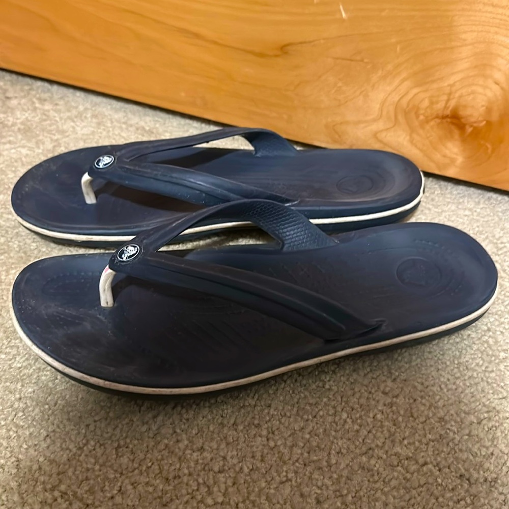 Crocs flip flops